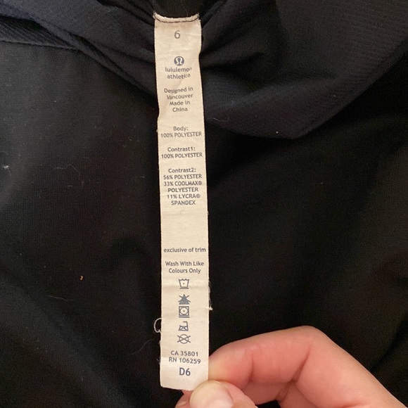 Lululemon Athletica Reflective Running Jacket with Asymmetrical Zipper - Picture 9 of 11